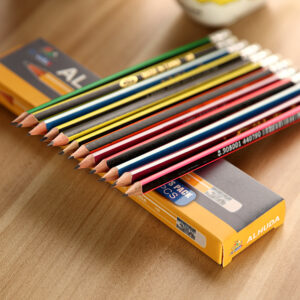 Mahogany triangle pencil(12 PCS)